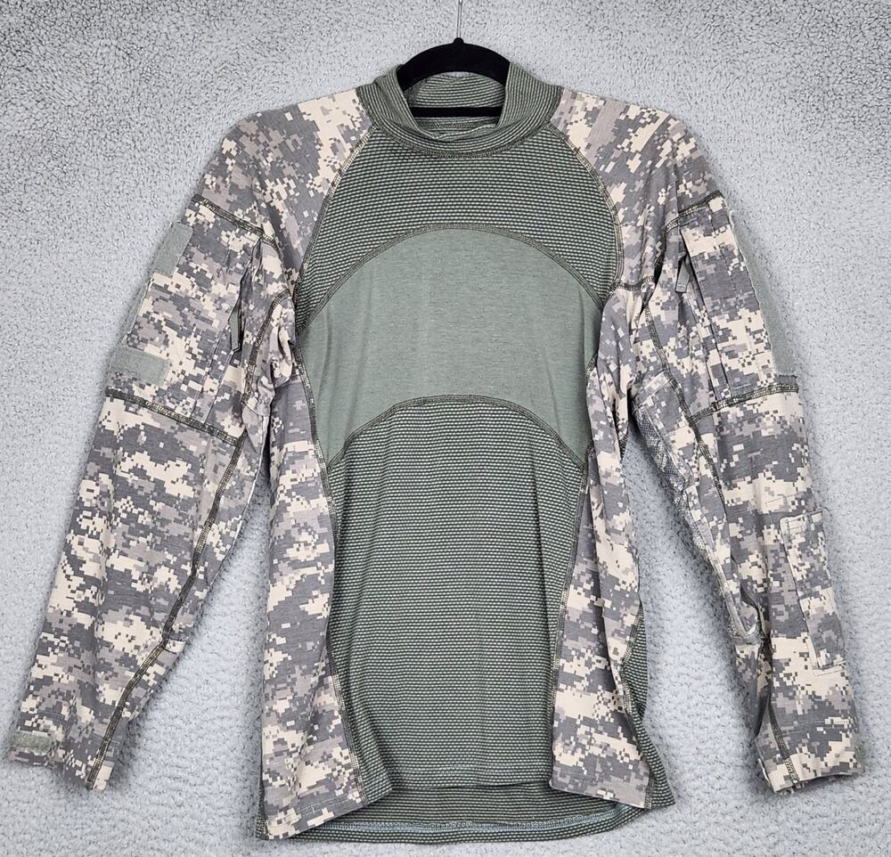 MASSIF Army Combat Shirt Mens Small Green ACS OCP Multicam Zipper Outdoor